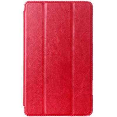 Samsung Galaxy Tab S 8.4 (T705, T700) atvēramais sarkans maciņš / Vacins.lv