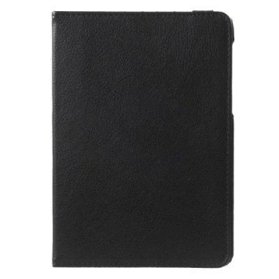 Samsung Galaxy Tab S2 8.0 (T715, T710) 4G LTE atvēramais melns ādas maciņš, grozās 360° grādu apjomā / Vacins.lv