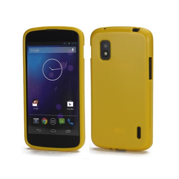 „Jelly Case“ futrālis - dzeltens (Nexus 4)