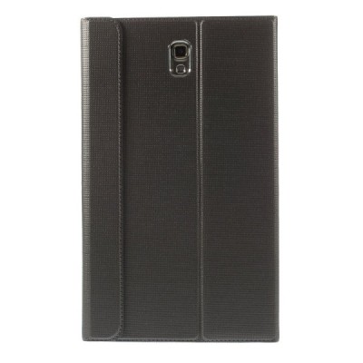 Samsung Galaxy Tab S 8.4 (T705, T700) SMART ādas atvēramais brūns maciņš / Vacins.lv