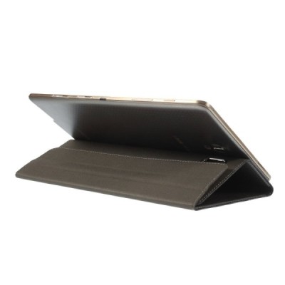 Samsung Galaxy Tab S 8.4 (T705, T700) SMART ādas atvēramais brūns maciņš / Vacins.lv