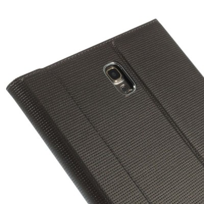 Samsung Galaxy Tab S 8.4 (T705, T700) SMART ādas atvēramais brūns maciņš / Vacins.lv