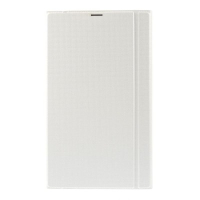 Samsung Galaxy Tab S 8.4 (T705, T700) SMART ādas atvēramais balts maciņš / Vacins.lv