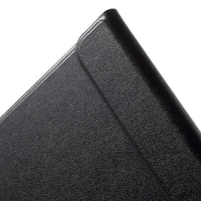 Samsung Galaxy Tab S2 8.0 (T715, T710) Smart Case ādas atvēramais melns maciņš / Vacins.lv