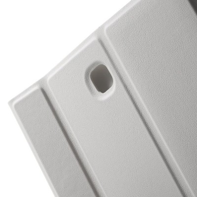 Samsung Galaxy Tab S2 8.0 (T715, T710) Smart Case ādas atvēramais balts maciņš / Vacins.lv