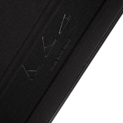 Samsung Galaxy Tab S2 9.7 (T815, T810) Smart Case ādas atvēramais melns maciņš / Vacins.lv