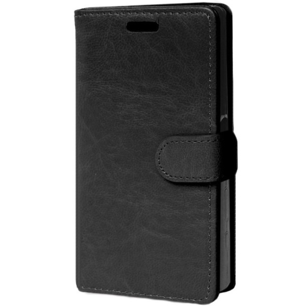 Atverčiamas dėklas - juodas (Xperia Z5 Compact)