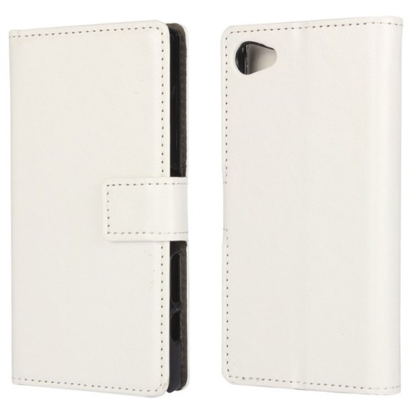 Atvēramais maciņš - balts (Xperia Z5 Compact)