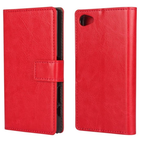 Atverčiamas dėklas - raudonas (Xperia Z5 Compact)