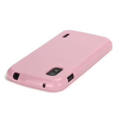 Nexus 4 E960 Jelly Case rozs cieta silikona (TPU) futrālis / Vacins.lv