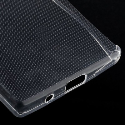 Sony Xperia Z5 Compact dzidrs (caurspīdīgs) cieta silikona TPU pasaulē planākais apvalks / Vacins.lv