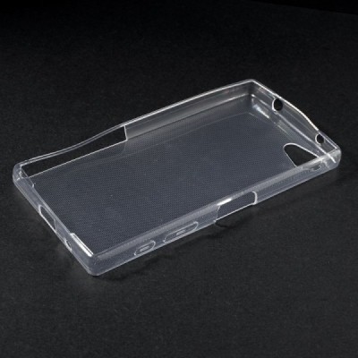 Sony Xperia Z5 Compact dzidrs (caurspīdīgs) cieta silikona TPU pasaulē planākais apvalks / Vacins.lv