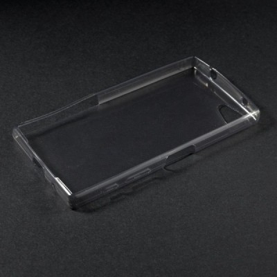 Sony Xperia Z5 Compact dzidrs (caurspīdīgs) cieta silikona TPU pasaulē planākais pelēks apvalks / Vacins.lv
