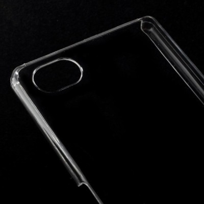 Sony Xperia Z5 Compact plastikinis skaidrus (permatomas) dėklas - nugarėlė / Priedai.lt