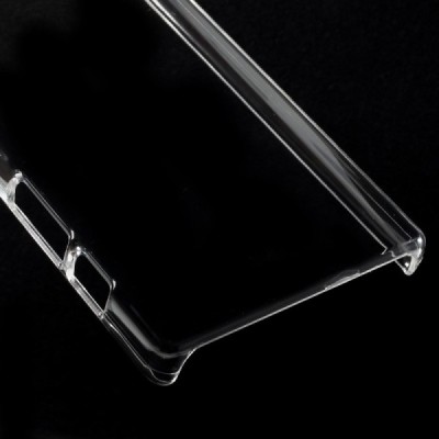 Sony Xperia Z5 Compact plastikinis skaidrus (permatomas) dėklas - nugarėlė / Priedai.lt