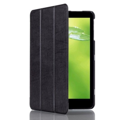 LG G Pad II 10.1" (LG G Pad 2 10.1" LTE V940) atvēramais melns maciņš / Vacins.lv