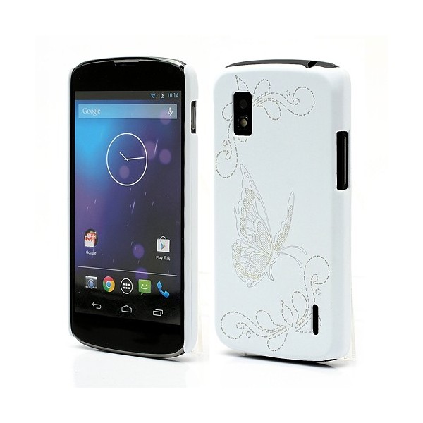 „Butterfly“ dėklas - baltas (Nexus 4)