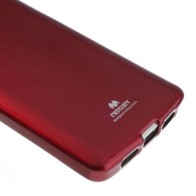 LG Nexus 5 Mercury raudonas kieto silikono tpu dėklas - nugarėlė / Priedai.lt