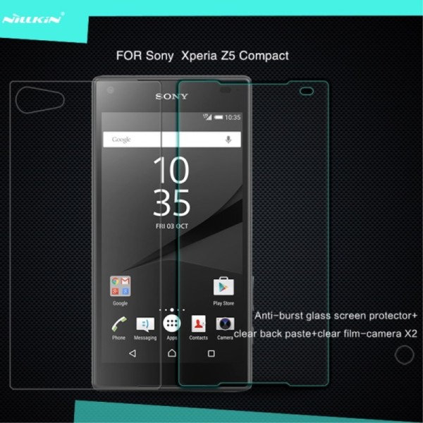 „Nillkin“ 9H Tempered Glass ekrāna aizsargstikls 0.33 mm (Xperia Z5 Compact)