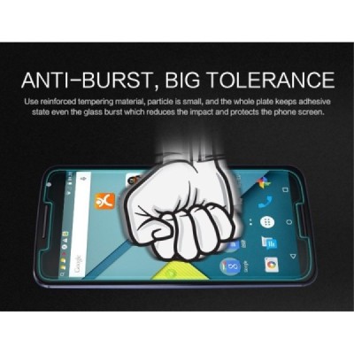 Motorola Nexus 6 Nillkin 9H Tempered Glass ekrāna aizsargstikls / Vacins.lv