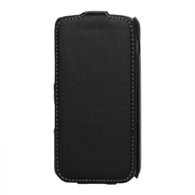 „Lychee“ atverčiamas juodas Nexus 4 E960 dėklas (dėkliukas) / Priedai.lt