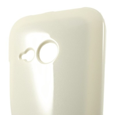 HTC One mini 2 (m8 mini) baltas Mercury kieto silikono (TPU) dėklas / Priedai.lt