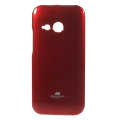 HTC One mini 2 (m8 mini) raudonas Mercury kieto silikono (TPU) dėklas / Priedai.lt