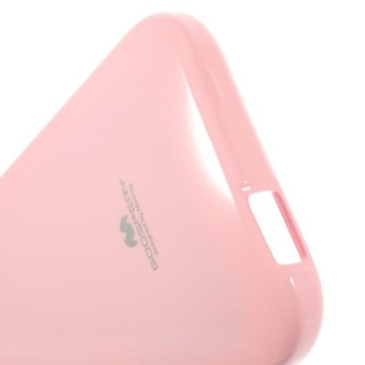 HTC One mini 2 (m8 mini) šviesiai rožinis Mercury kieto silikono (TPU) dėklas / Priedai.lt