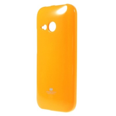 HTC One mini 2 (m8 mini) geltonas Mercury kieto silikono (TPU) dėklas / Priedai.lt