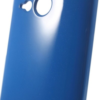 HTC One mini 2 (m8 mini) mėlynas Mercury kieto silikono (TPU) dėklas / Priedai.lt