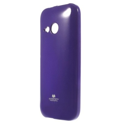 HTC One mini 2 (m8 mini) violetinis Mercury kieto silikono (TPU) dėklas / Priedai.lt