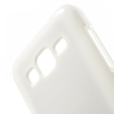 Samsung Galaxy Core Prime baltas Mercury kieto silikono (TPU) dėklas / Priedai.lt