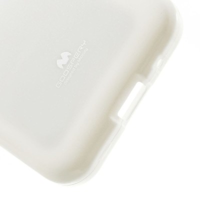 Samsung Galaxy Core Prime baltas Mercury kieto silikono (TPU) dėklas / Priedai.lt