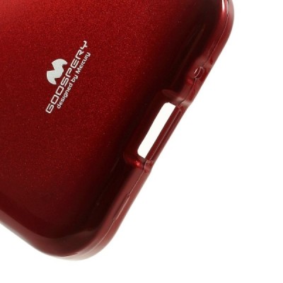 Samsung Galaxy Core Prime Mercury sarkans cieta silikona (TPU) apvalks / vacins.lv