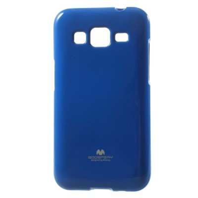 Samsung Galaxy Core Prime mėlynas Mercury kieto silikono (TPU) dėklas / Priedai.lt