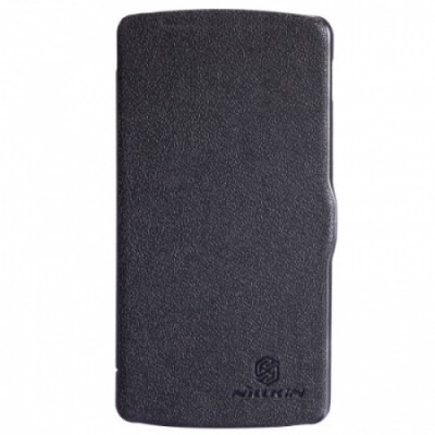 LG Nexus 5 E980 „Nillkin“ Fresh atvēramais melns futrālis / Vacins.lv