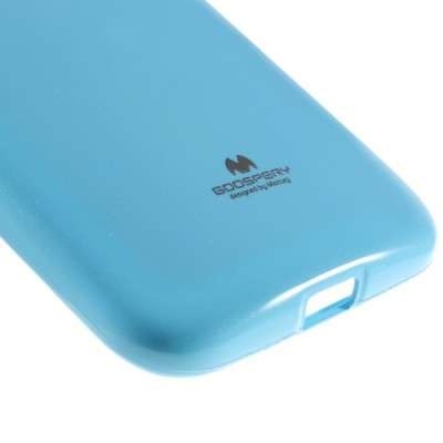 Motorola Moto G 3 kartos (Gen 3) šviesiai mėlynas Mercury kieto silikono (TPU) dėklas / Priedai.lt