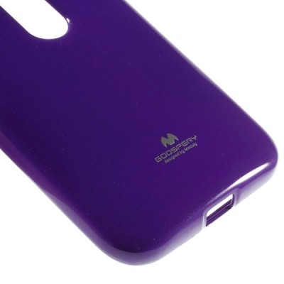Motorola Moto G 3rd (3 Gen) Mercury violeta cieta silikona (TPU) apvalks / vacins.lv