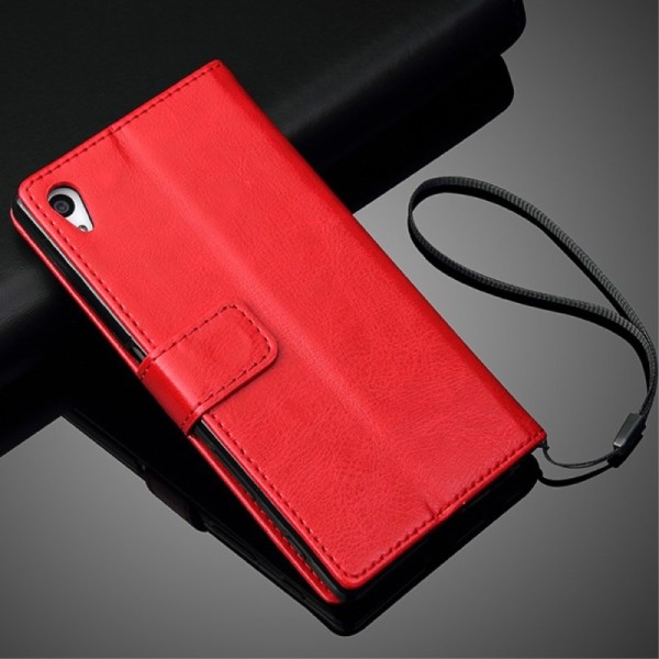 Atvēramais maciņš - sarkans (Xperia Z5)