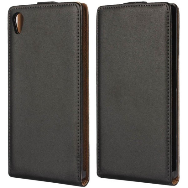 Klasisks atvēramais maciņš - melns (Xperia Z5)