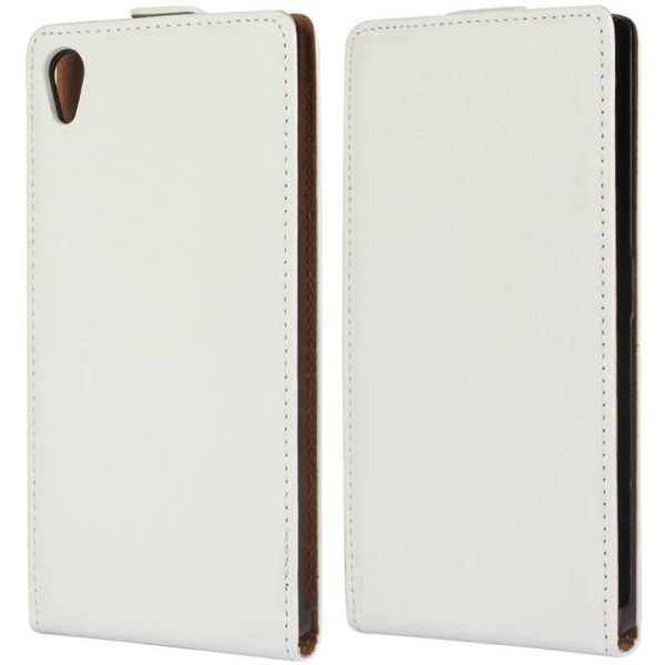 Klasikinis atverčiamas dėklas - baltas (Xperia Z5)