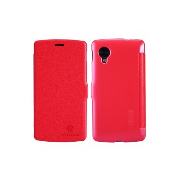 „Nillkin“ Fresh atverčiamas dėklas - raudonas (Nexus 5)
