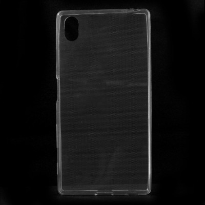 Sony Xperia Z5 dzidrs (caurspīdīgs) cieta silikona TPU pasaulē planākais apvalks / Vacins.lv