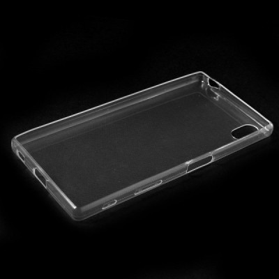 Sony Xperia Z5 dzidrs (caurspīdīgs) cieta silikona TPU pasaulē planākais apvalks / Vacins.lv