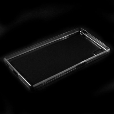 Sony Xperia Z5 dzidrs (caurspīdīgs) cieta silikona TPU pasaulē planākais pelēks apvalks / Vacins.lv