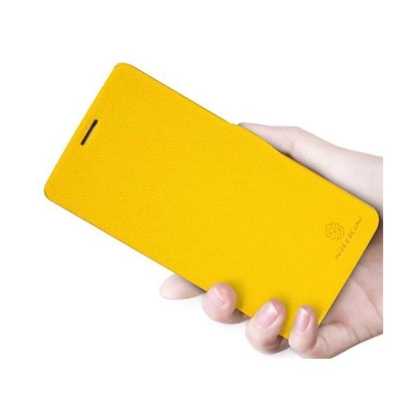 „Nillkin“ Fresh atvēramais futrālis - dzeltens (Nexus 5)