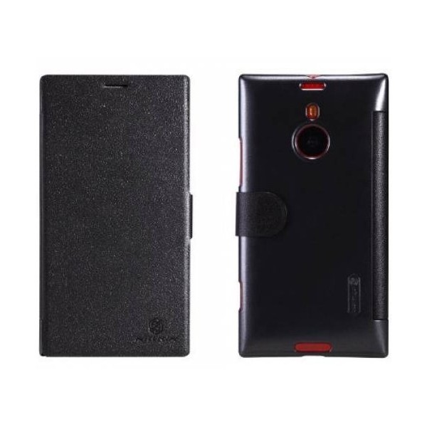 „Nillkin“ Fresh atvēramais maciņš - melns (Lumia 1520)