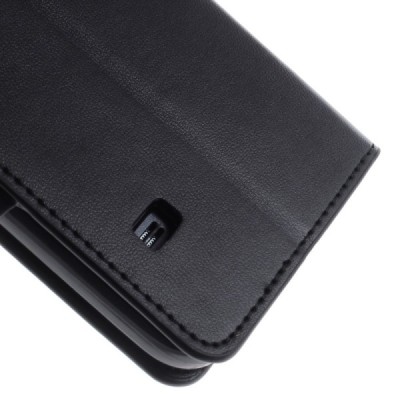 Mercury Sonata atverčiamas Samsung Galaxy S5 mini (G800) juodas odinis dėklas - piniginė / Priedai.lt