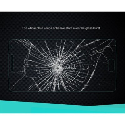 OnePlus 2 (Two) „Nillkin“ H Tempered Glass sustiprintos apsaugos apsauginis ekrano stiklas 0.33 mm / Priedai.lt