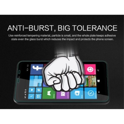 Microsoft Lumia 640 XL „Nillkin“ H Tempered Glass sustiprintos apsaugos apsauginis ekrano stiklas 0.33 mm / Priedai.lt